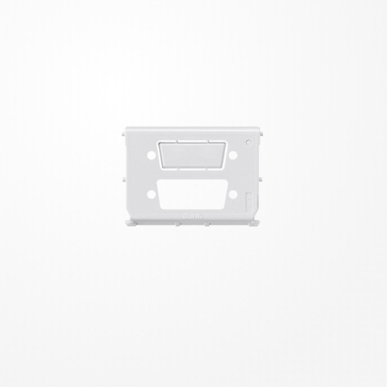 Jung 54-2D15 Montage-Einsatz, 2fach, für 2 Buchsen-Stecker, D-Subminiatur, 15-polig