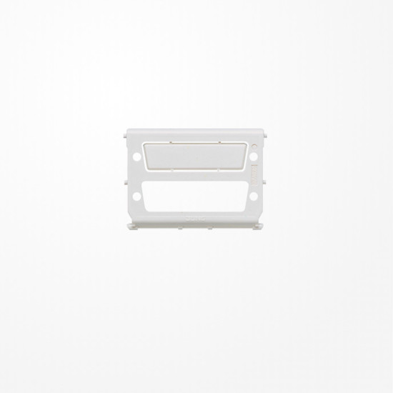 Jung 54-2D25 Montage-Einsatz, 2fach, für 2 Buchsen-Stecker, D-Subminiatur, 25-polig