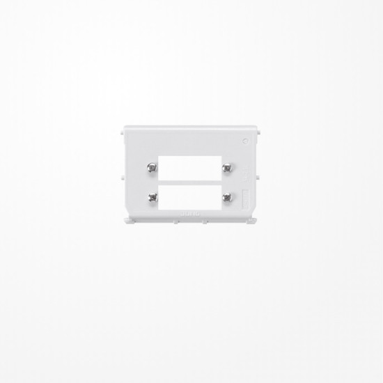 Jung 54-2SC Montage-Einsatz, 2fach, für 2 Duplex-Kupplungen