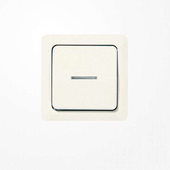 Jung 5561KO5 Wippe mit Lichtleiter, Duroplast, ST 550, weiß