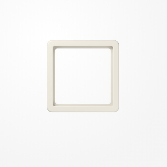 Jung 561Z5 Zwischenrahmen 55x55, Serie CD, weiß