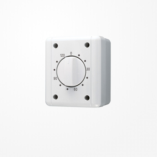 Jung 8012W Schaltuhr, max. 120 Minuten, WG 800, grau