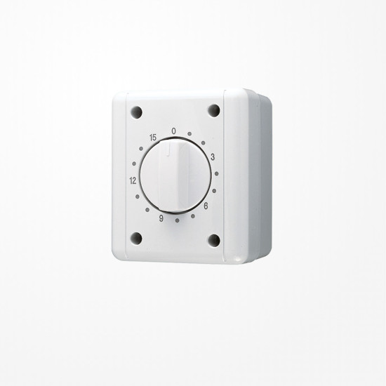 Jung 8015W Schaltuhr, max. 15 Minuten, WG 800, grau