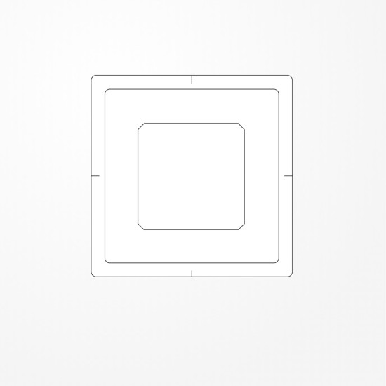 Jung 80KLEFO Klebefolie für Funk-Wandsender