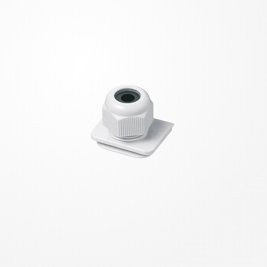 Jung 893-2 Schieber mit Verschraubung M 20x1,5, WG 800