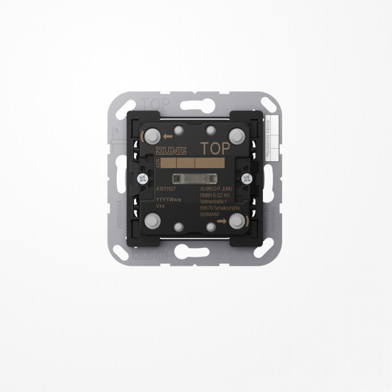 Jung A10711ST KNX Taster Standard 1fach, F10, Secure, Serie AS/A