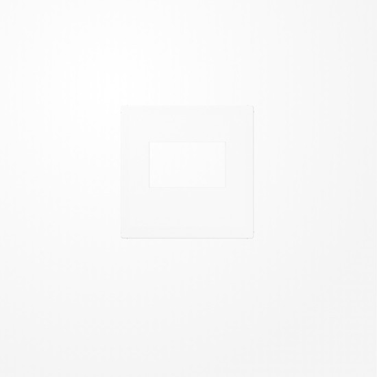 Jung A1569USBWW Abdeckung für USB-Ladegerät, (gerastet), Serie AS/A, alpinweiß