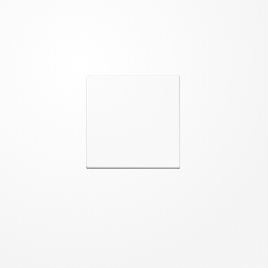 Jung A1700BFWW LB-Management Taster 1fach, Thermoplast, Serie A, alpinweiß