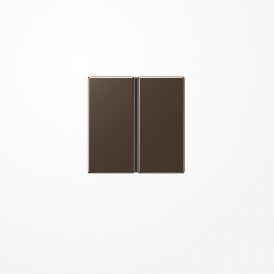 Jung A401TSAMO Tastensatz 1fach, F40, Serie A, mokka