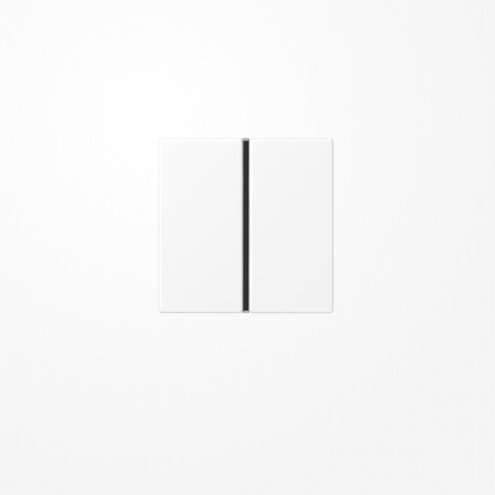 Jung A401TSAWWM Tastensatz 1fach, F40, Serie A, schneeweiß matt