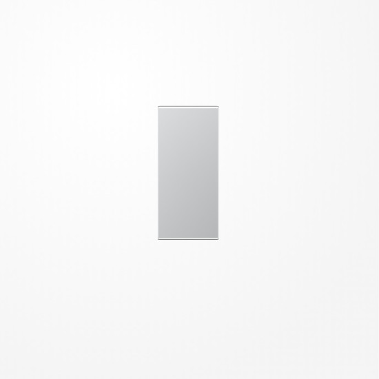 Jung A50NAAL Abdeckung in Tastenfarbe, F50, Thermoplast lackiert, Serie AS/A, aluminium