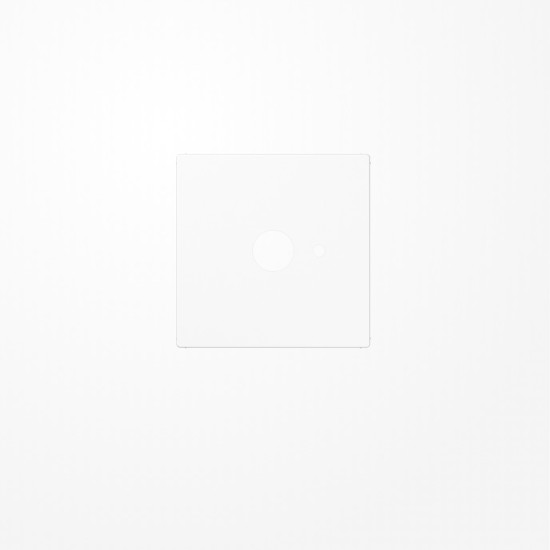 Jung A527.060WW Abdeckung für Zettler VarioLine, Serie127.xxx WC-Ruf, Serie AS/A, alpinweiß