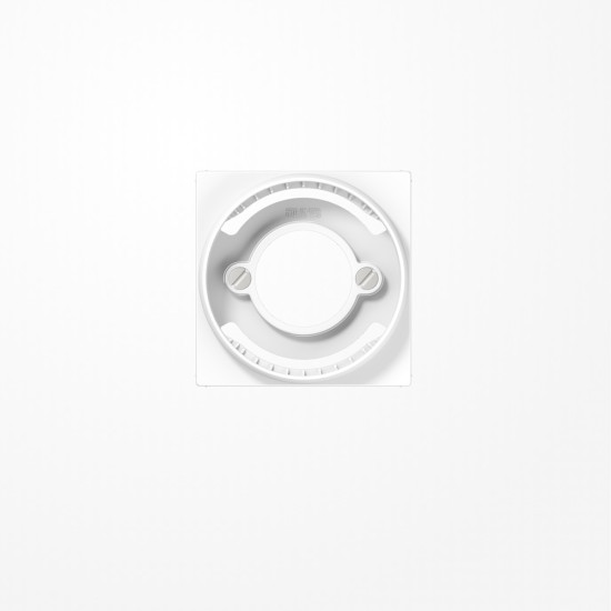 Jung A537BFPLWW Abdeckung für Lichtsignale, Thermoplast, Serie AS/A, alpinweiß