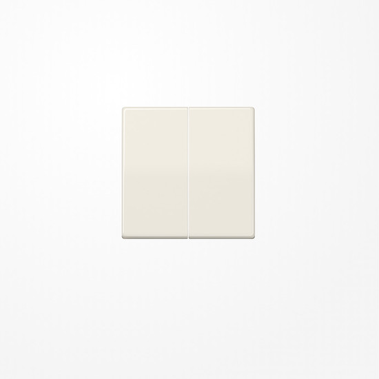 Jung ABAS591-5 Wippe, Duroplast antibakteriell, Serie AS, weiß