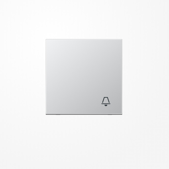 Jung AL2990K Wippe, Symbol Klingel, Serie LS, Aluminium