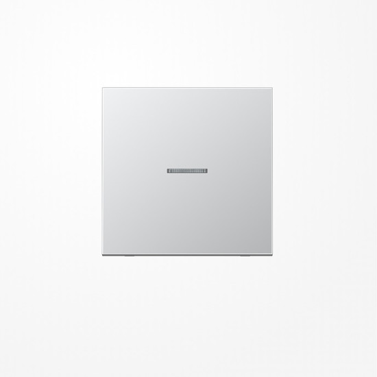 Jung AL2990KO5 Wippe mit Lichtleiter, Serie LS, Aluminium