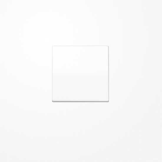 Jung AS591BFWW Wippe, Thermoplast, Serie AS, alpinweiß