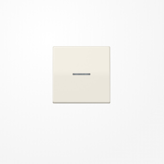 Jung AS591KO5 Wippe mit Lichtleiter, Duroplast, Serie AS, weiß