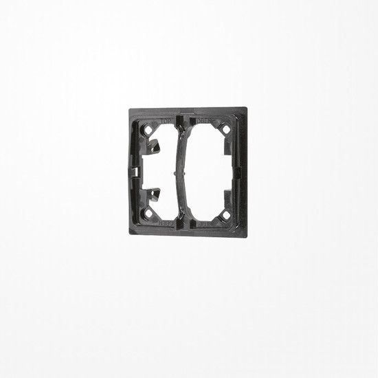 Jung AS90-5HP Halteplatte 2fach, Serie AS/A, schwarz