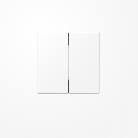 Jung BLELS995WWM Bluetooth Low Energy Funk-Wandsender , 4-kanalig, Serie LS, schneeweiß matt