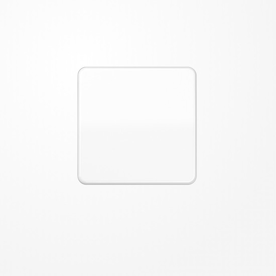 Jung CD1700WW LB-Management Taster 1fach, Duroplast, Serie CD, alpinweiß