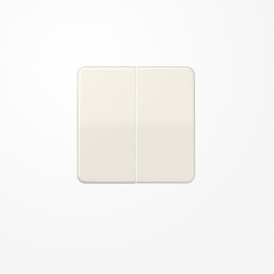 Jung CD1702 LB-Management Taster 2fach, Duroplast, Serie CD, weiß