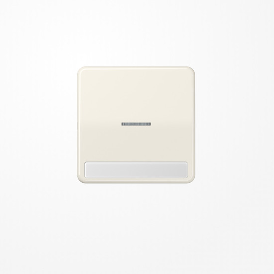 Jung CD590NAKO5 Wippe mit Lichtleiter, mit Schriftfeld, Duroplast, Serie CD, weiß