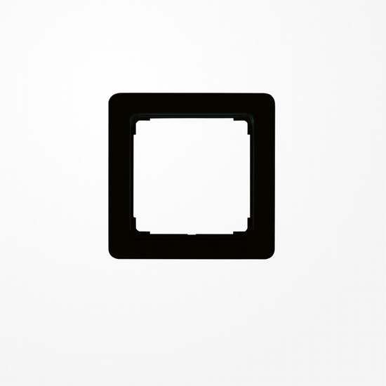 Jung CD590ZSW Zwischenrahmen 50x50, Serie CD, schwarz