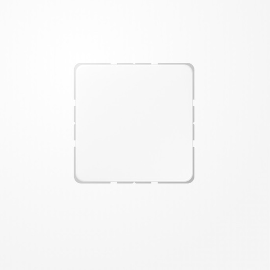 Jung CD594-0WW Blind-Abdeckung (gerastet), Thermoplast, Serie CD, alpinweiß