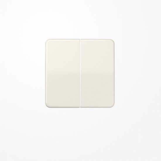 Jung CD595BF Wippe, Thermoplast, Serie CD, weiß