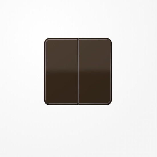 Jung CD595BR Wippe, Duroplast, Serie CD, braun