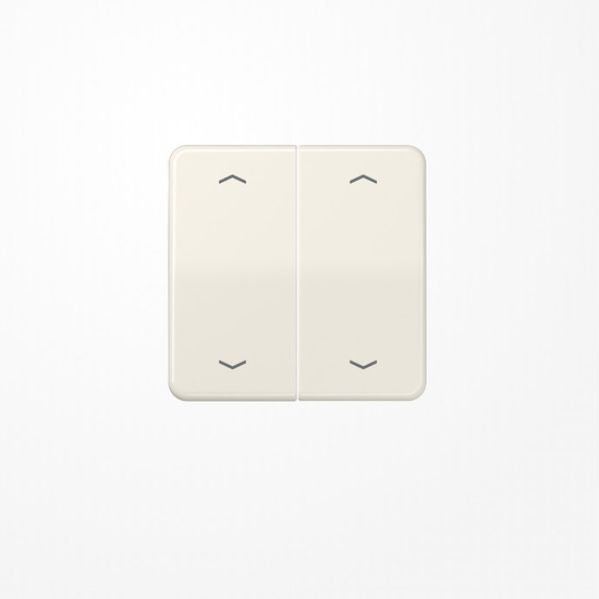 Jung CD595MP Wippe, mit 4 Pfeilsymbolen, Duroplast, Serie CD, weiß