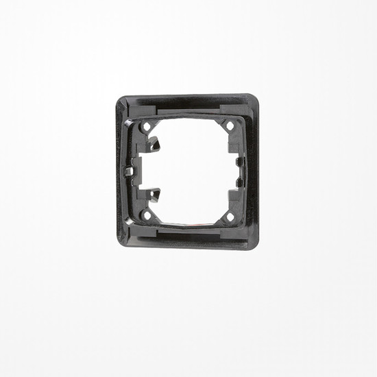 Jung CD90HP Halteplatte 1fach, Serie CD/LS, schwarz