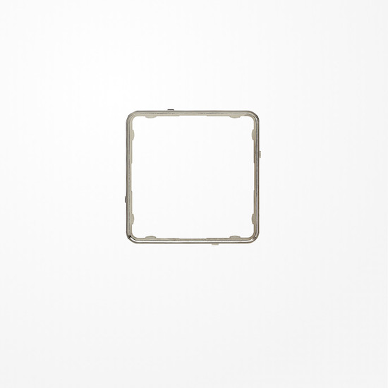 Jung CDP81ES Applikations-Rahmen, CD PLUS, edelstahl (galvanisiert)