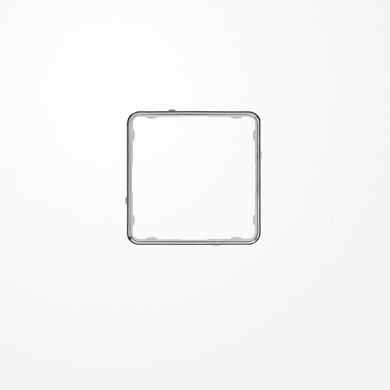 Jung CDP81GCR Applikations-Rahmen, CD PLUS, glanzchrom (galvanisiert)