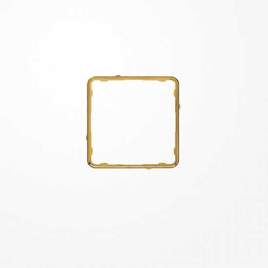 Jung CDP81GGO Applikations-Rahmen, CD PLUS, glanzgold (galvanisiert)
