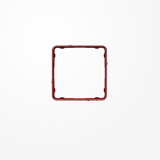 Jung CDP81RTM Applikations-Rahmen, CD PLUS, rot-metallic