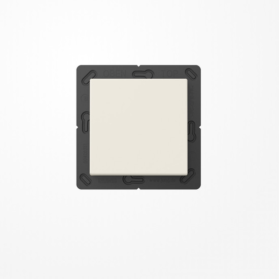 Jung ENOA590 EnOcean Funk-Wandsender , 2-kanalig, Serie AS, weiß