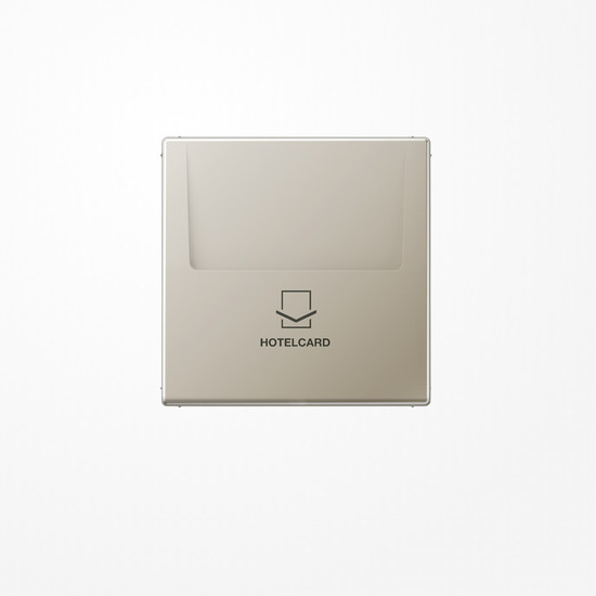 Jung ES2990CARD Hotelcard-Schalter (ohne Taster-Einsatz), Hotelcard, Serie LS, Edelstahl
