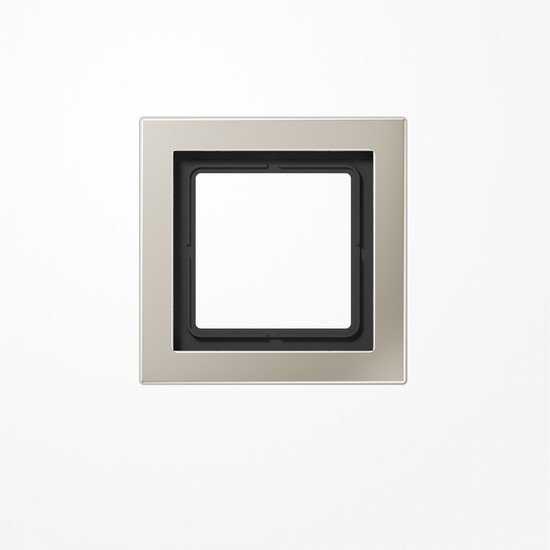 Jung ESD2981 Rahmen 1fach, senkrechte und waagerechte Montage, LS-DESIGN, Edelstahl