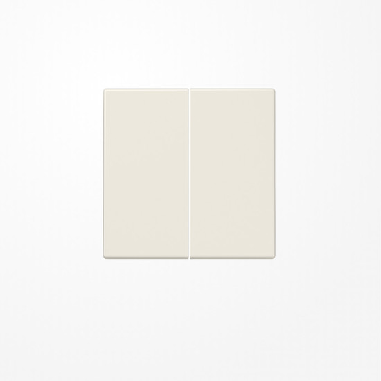 Jung LS1702 LB-Management Taster 2fach, Duroplast, Serie LS, weiß