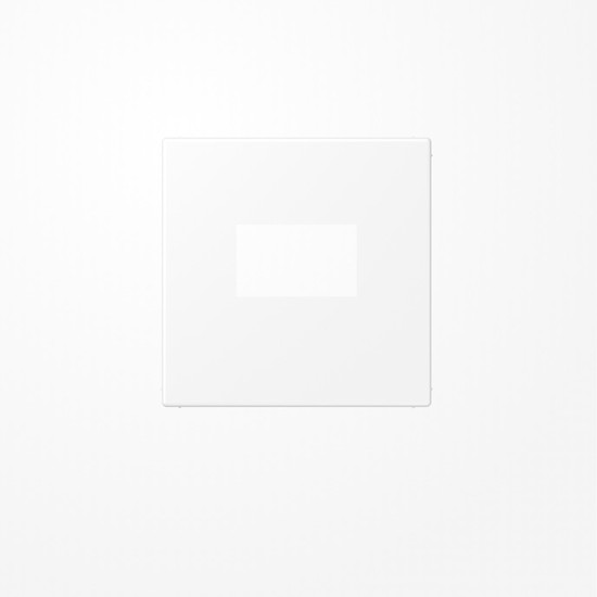 Jung LS1969USBWWM Abdeckung für USB-Ladegerät, (gerastet), Serie LS, schneeweiß matt