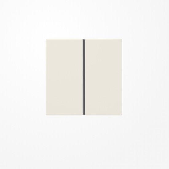 Jung LS402TSA Tastensatz 2fach, F40, Serie LS, weiß