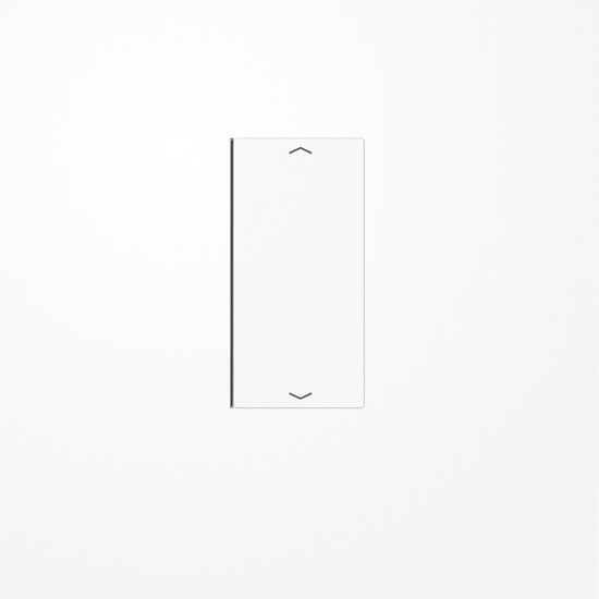 Jung LS402TSAPWW Taste 2fach, mit Pfeilsymbolen, F40, Serie LS, alpinweiß