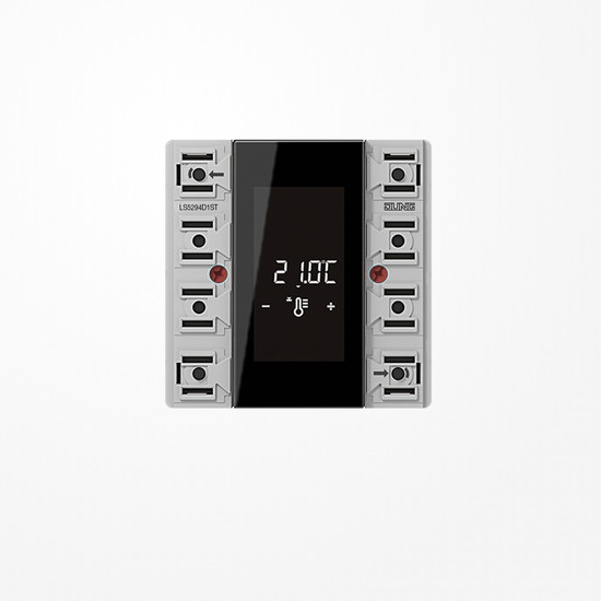Jung LS5294D1ST KNX Raumcontroller-Modul, 4fach, F50, Secure, Serie LS