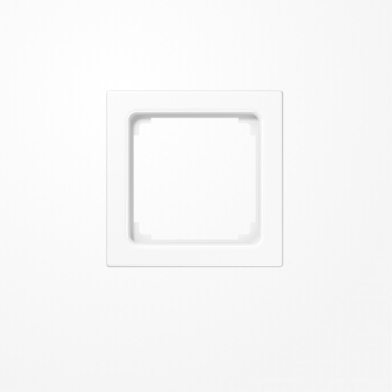 Jung LS961ZWW Zwischenrahmen 50x50, Serie LS, alpinweiß