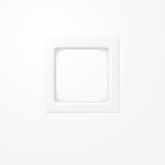 Jung LS961ZWWM Zwischenrahmen 50x50, Serie LS, schneeweiß matt