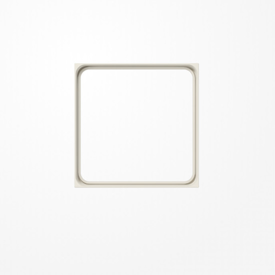 Jung LS981Z Zwischenrahmen CD, Serie LS, weiß