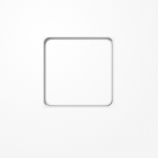 Jung LS981ZWW Zwischenrahmen CD, Serie LS, alpinweiß