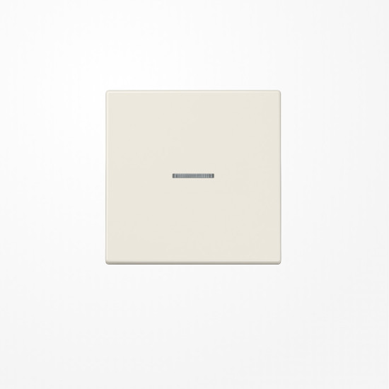 Jung LS990KO5 Wippe mit Lichtleiter, Duroplast, Serie LS, weiß